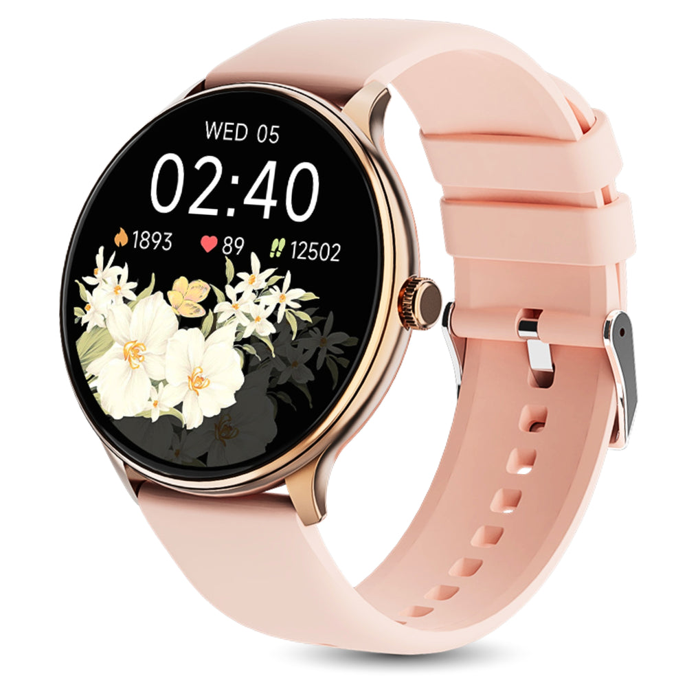 Nervfit ACTIV Pro TrueColor+ LED Smartwatch with Heart Rate, SpO2, BP, Activity Tracking, Reminders, Alarms