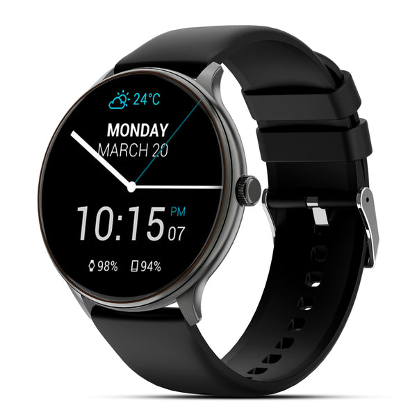 Nervfit ACTIV Pro 1.39" TrueColor+ LED Smartwatch with Heart Rate, SpO2, BP, Activity Tracking, Reminders, Alarms