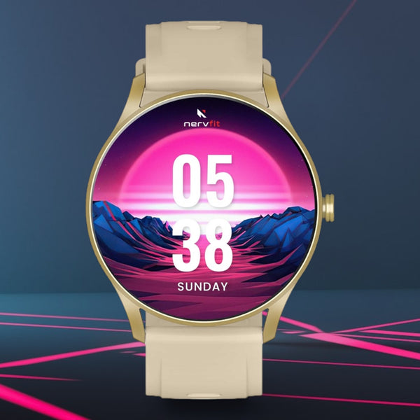Nervfit ACTIV 1.28" Round Dial Premium Smart Watch
