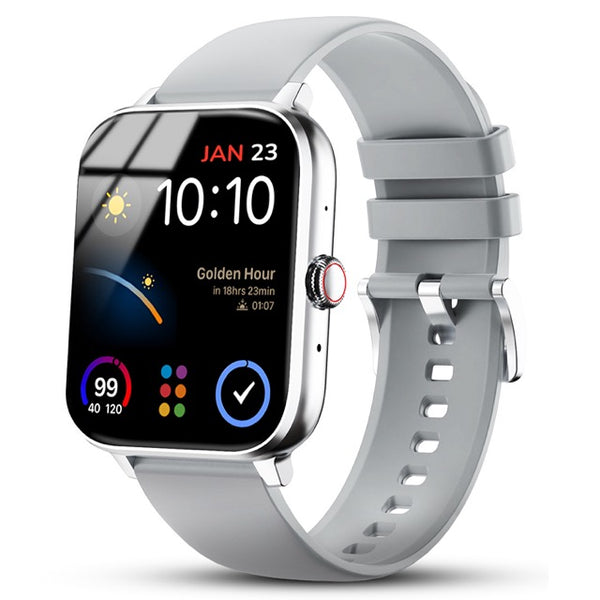 Nervfit Vibe Smartwatch 1.85" LED Display, BT Calling, Waterproof, Heart Rate, SpO2, Stress & Sleep Monitoring, Upto 5 Day Battery, Multi Sports Modes