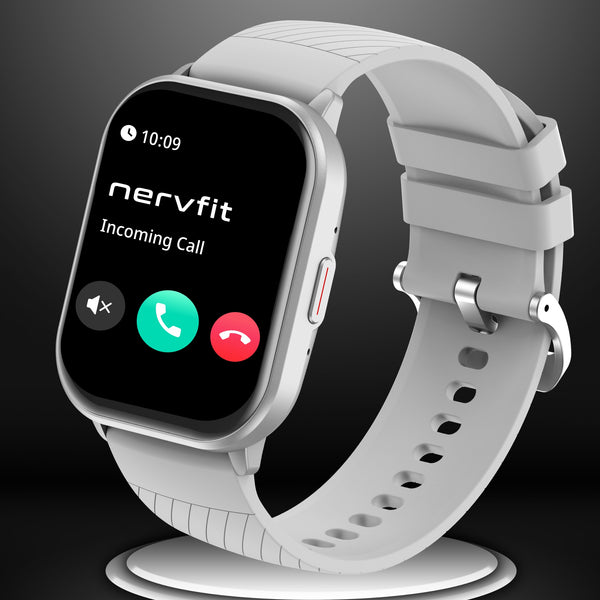 Nervfit Fuel S1 Pro Smart Watch, 2.01" HD Display, BT Calling, Fitness Tracker, High Performance Smart Watch